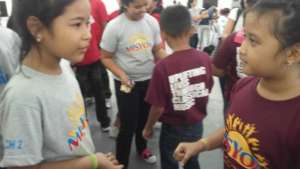 OTIY meeting other AMI Satellites' children