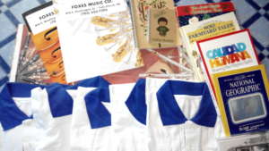 Donated Books & Clothes