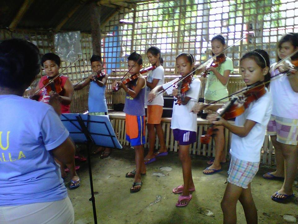 Teach Classical Music to poor kids of Talim Island