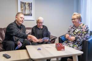 Community at the centre in Veikkola, Finland