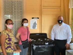 Receiving appliance for shelter
