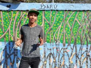 Deimer in his home town Baru
