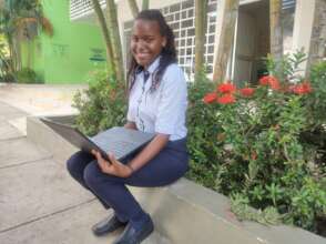 Mary at the Technical and Entrepreneurship School