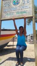 Roxana in her town's dock