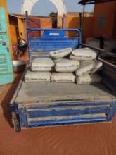 8 bags of cement purchased