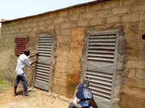 Maisonette constructed, reorganisation of kitchen