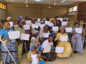 Training and receiving certs for cotton looming
