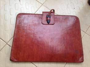 Leather document folder 2