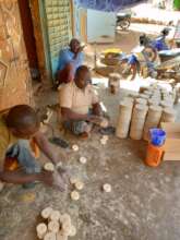 Pyrographists in Action