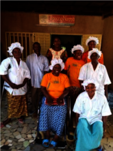 A Director visiting Catering Service