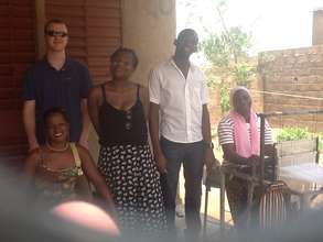 Volunteers and Secretary visit artisans