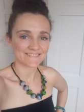 Wearing TN International Women's Day jewellery '16