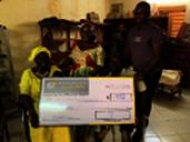 Aid and Save helping with donation for electricity