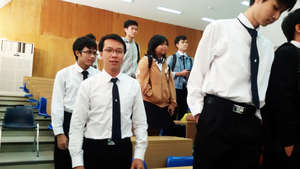 Sai Oo at university