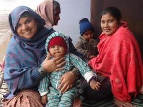 Women during IYCF training evaluation