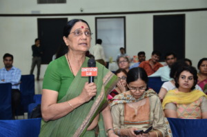 Participants sharing their views