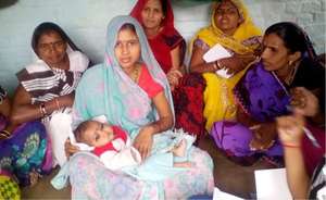 Participants during a Home Visit