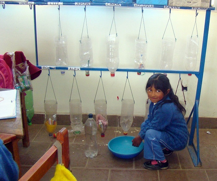 Innovative: Portable hand washing units