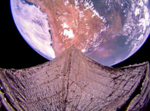 LightSail 2's final photograph, 11/2022