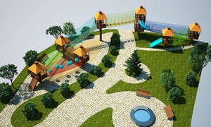 Inclusive Playground at Yerevan Zoo: Design Sketch