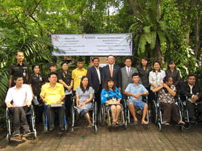 2010Assistive Devices Donation Project in Thailand