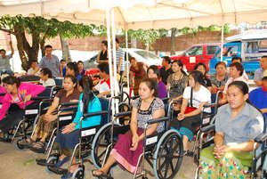 Assistive Devices Donation Project in Laos