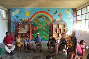 Meeting about how to operate the new library