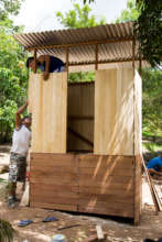Building a new latrine