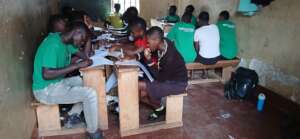 Self-study students at GLH