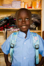 Off to school for the first time