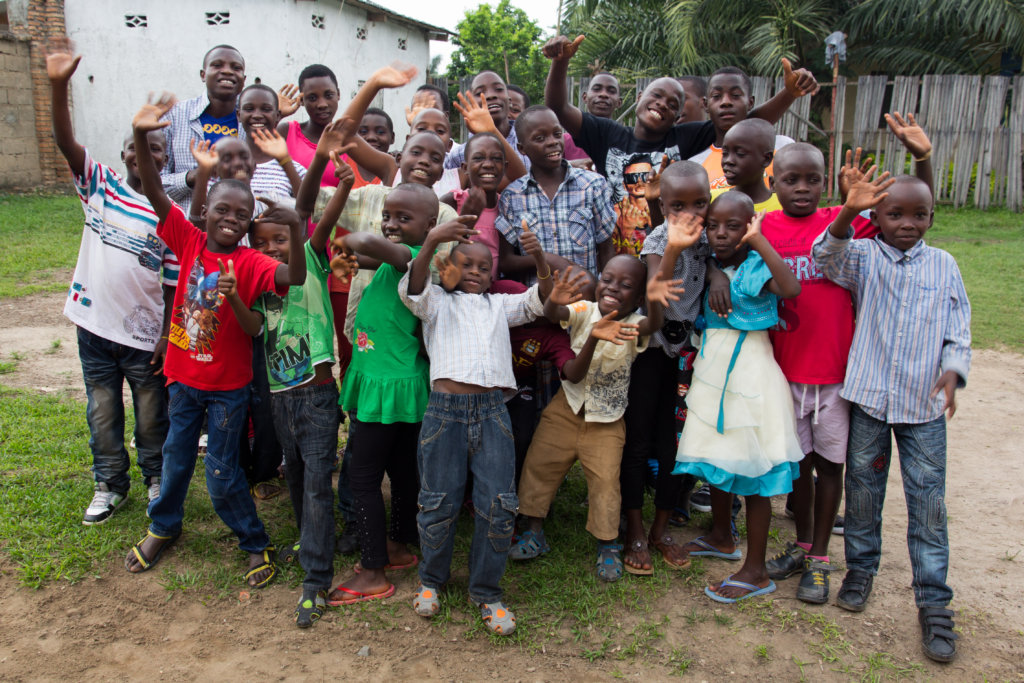 Group photo of kids