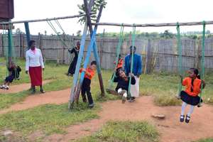 Swingset before the hurricane