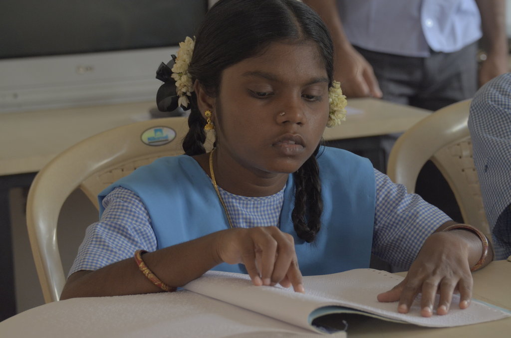 Braille books for 4000 visually challenged kids