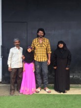 Saniya wished by Movie actor Prabhas
