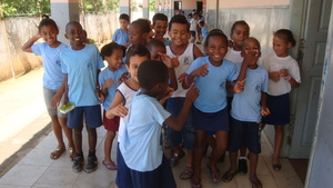 Students from Varginha school.