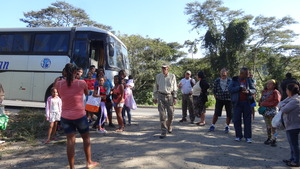 The arrival. We had a little baby this time.