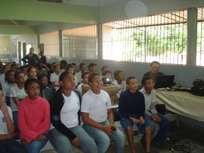 Attentive students.