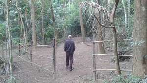 Empty tree nursery. 900 seedlings planted/year.