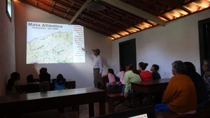 Showing county forest remnants.