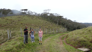 The road to Concordia Mountain Wildlife Sanctuary.