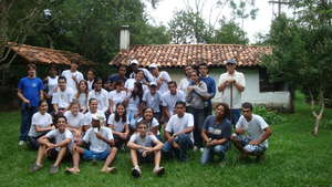 A group before going back home.
