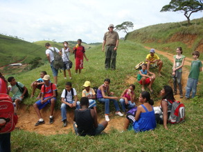 Students on the road