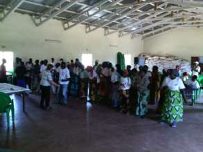 Global Giving representative ceremony