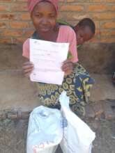 Maize flour distribution