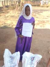 Maize flour distribution