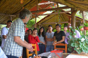 Students from the Sierra Gorda and Douglas Gayeton