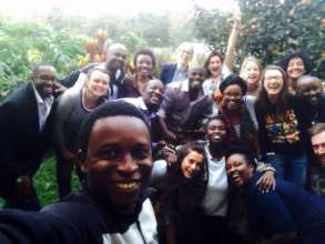 Filmmakers & the Good Pitch Kenya team celebrate