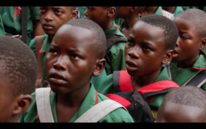 Foday returns to school after 4 years