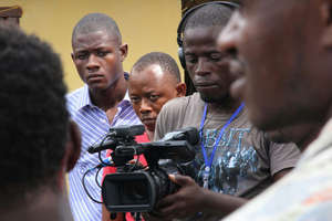 Arthur Pratt in Production in Kenema