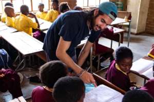 Intern teaching at Diputhi